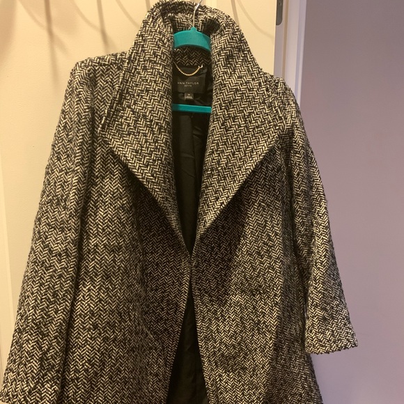Ann Taylor Wrap Coat - Picture 2 of 8